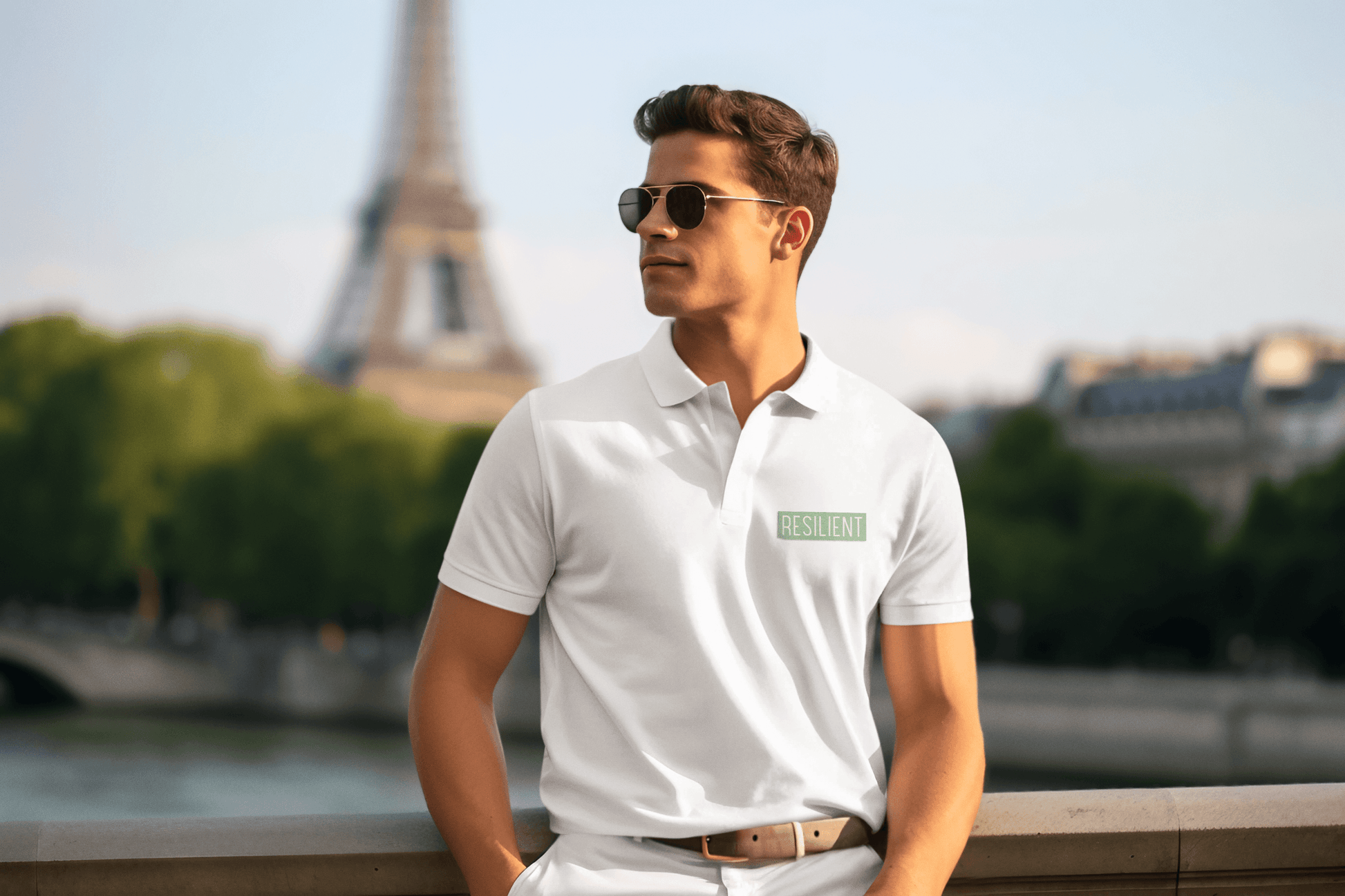 Resilient Men's Polo T-shirt - Lyssian