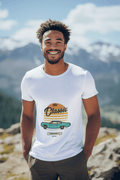 American Muscle Male Round Neck Half Sleeve T-shirt - Lyssian