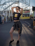 Creating Waves Women's Crop Top