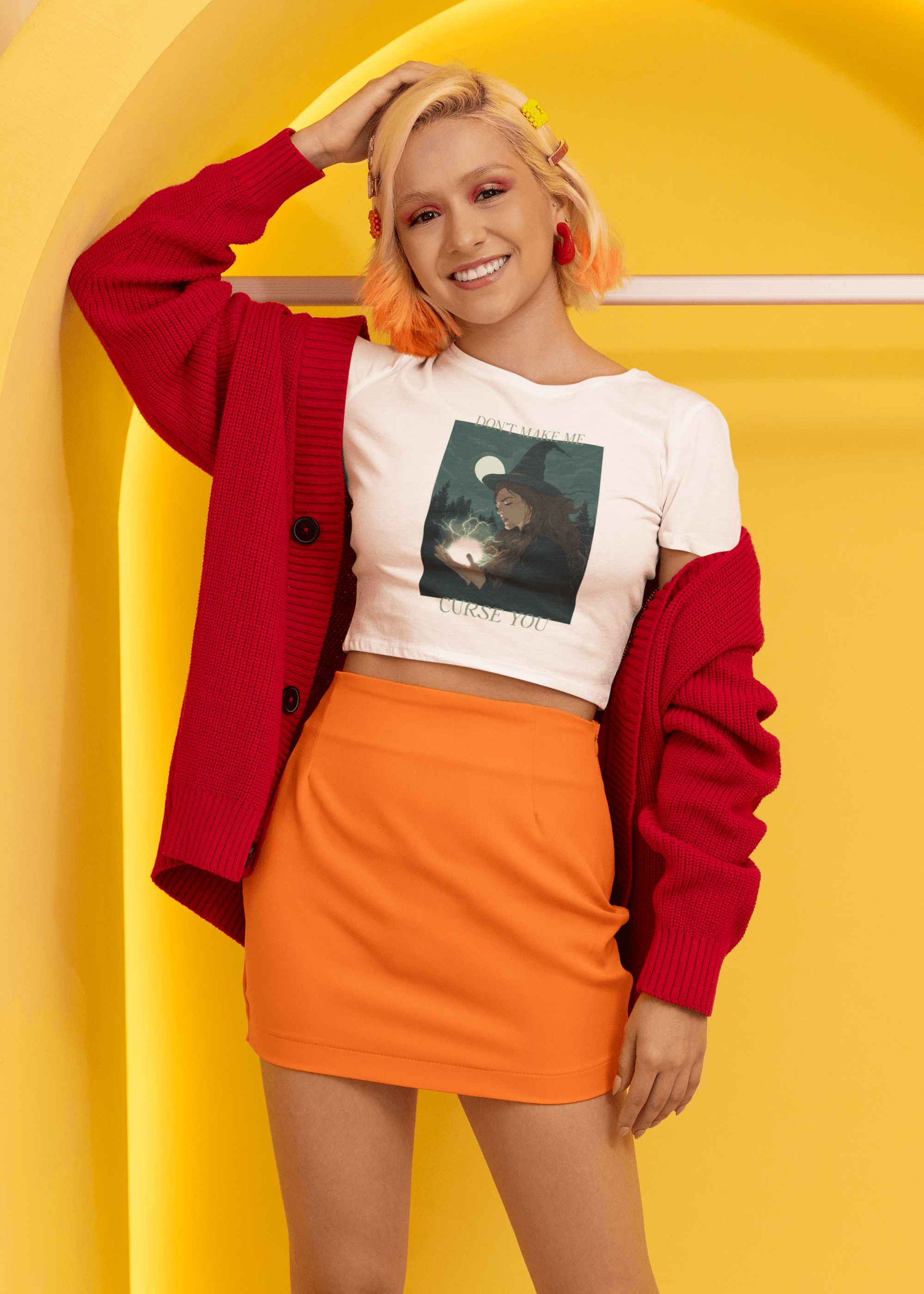 Curse You Women's Crop Top