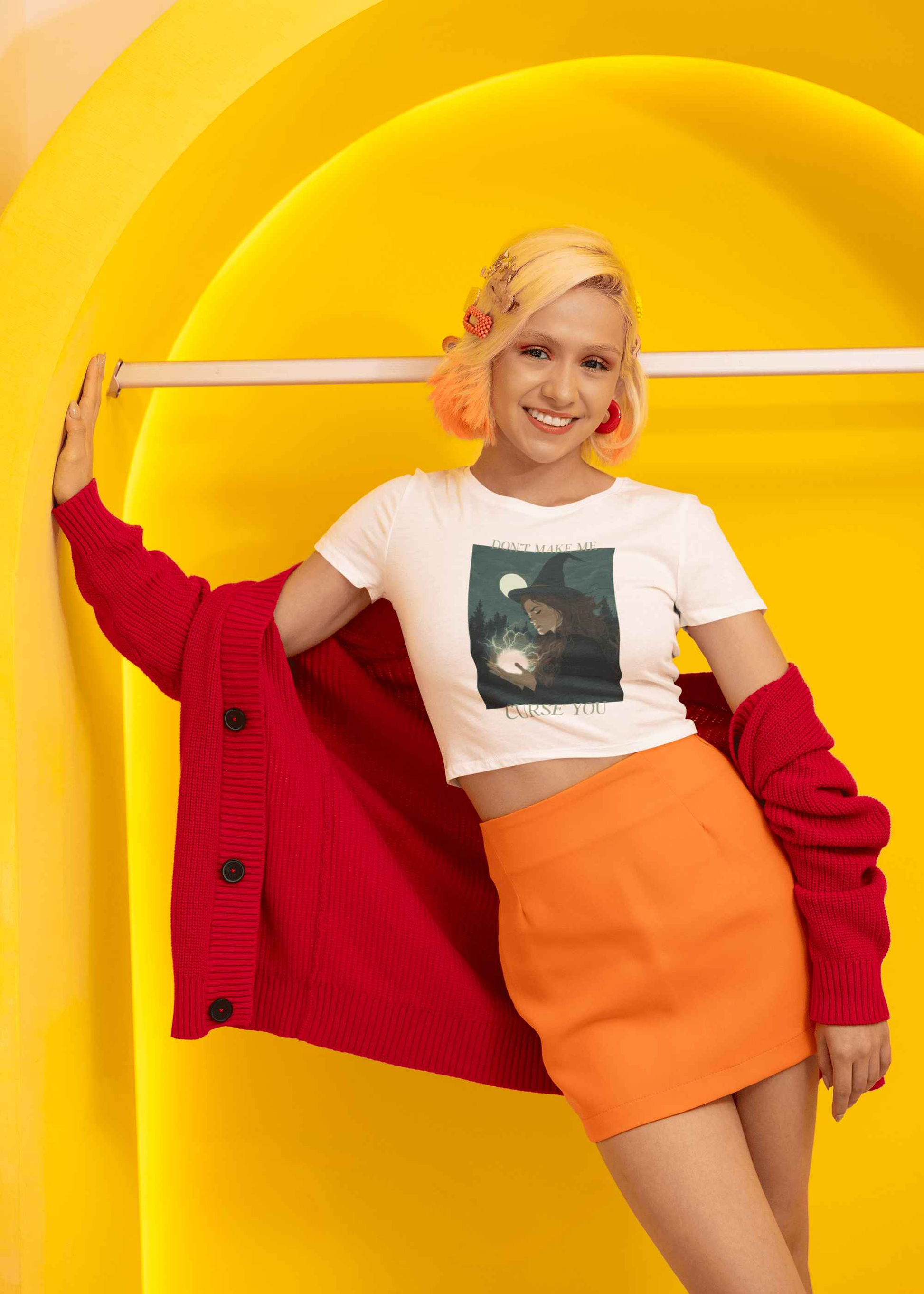 Curse You Women's Crop Top