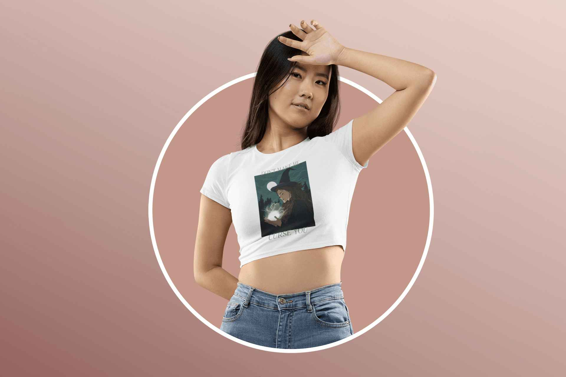 Curse You Women's Crop Top