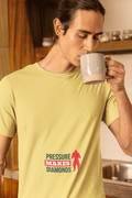 Practice Male Round Neck Half Sleeve T-shirt - Lyssian