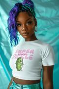 Cute Pickle Women's Crop Top