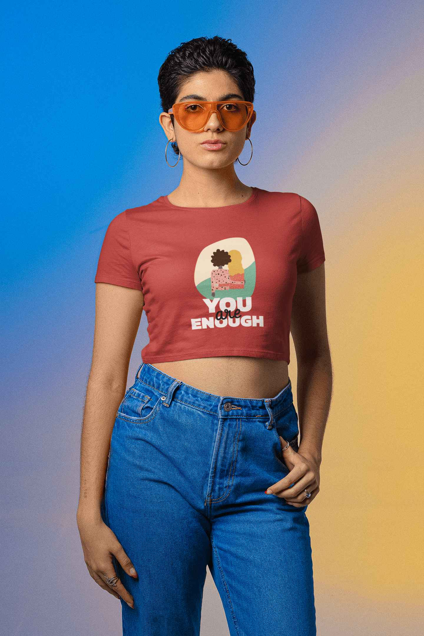 Enough Women's Crop Top