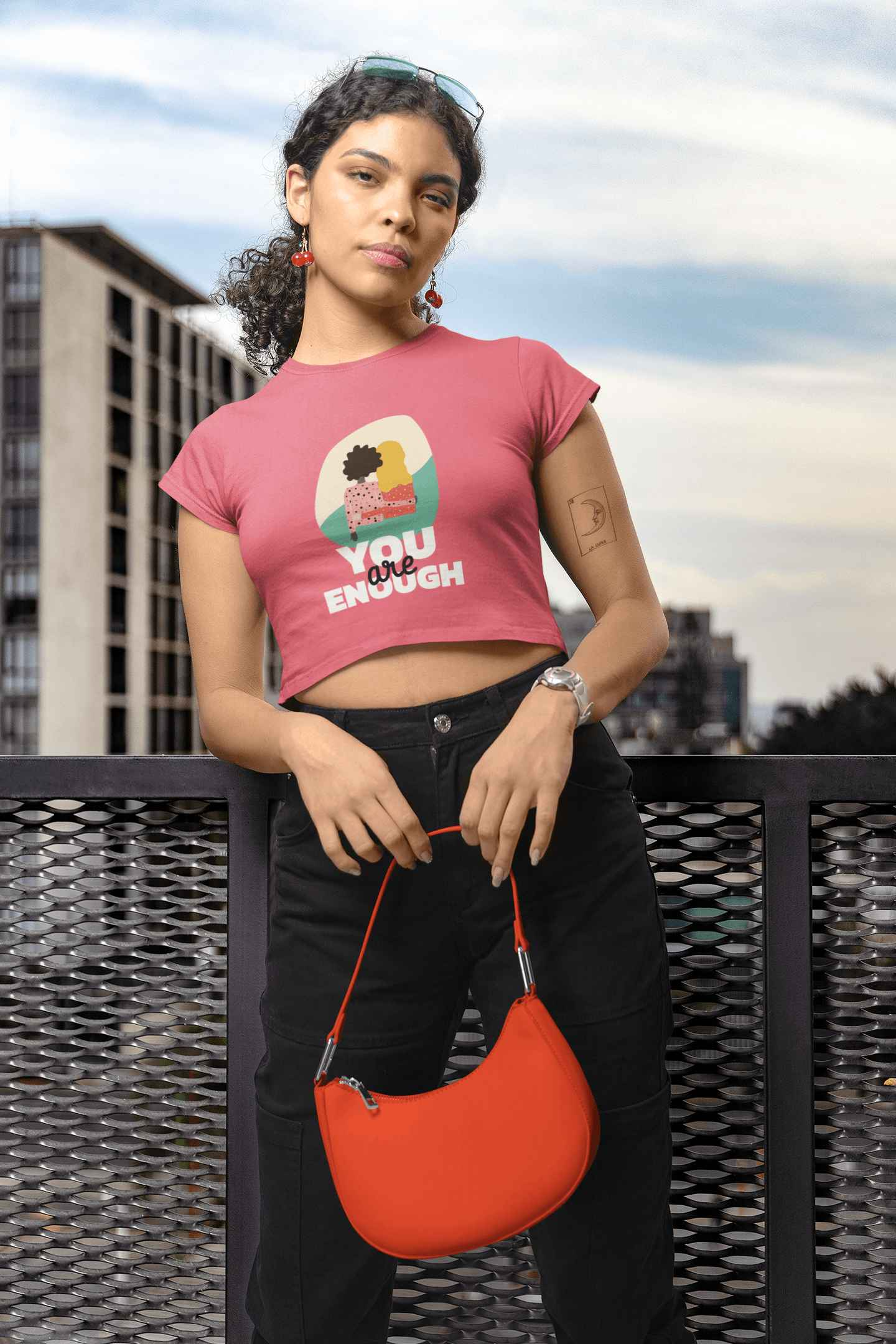Enough Women's Crop Top