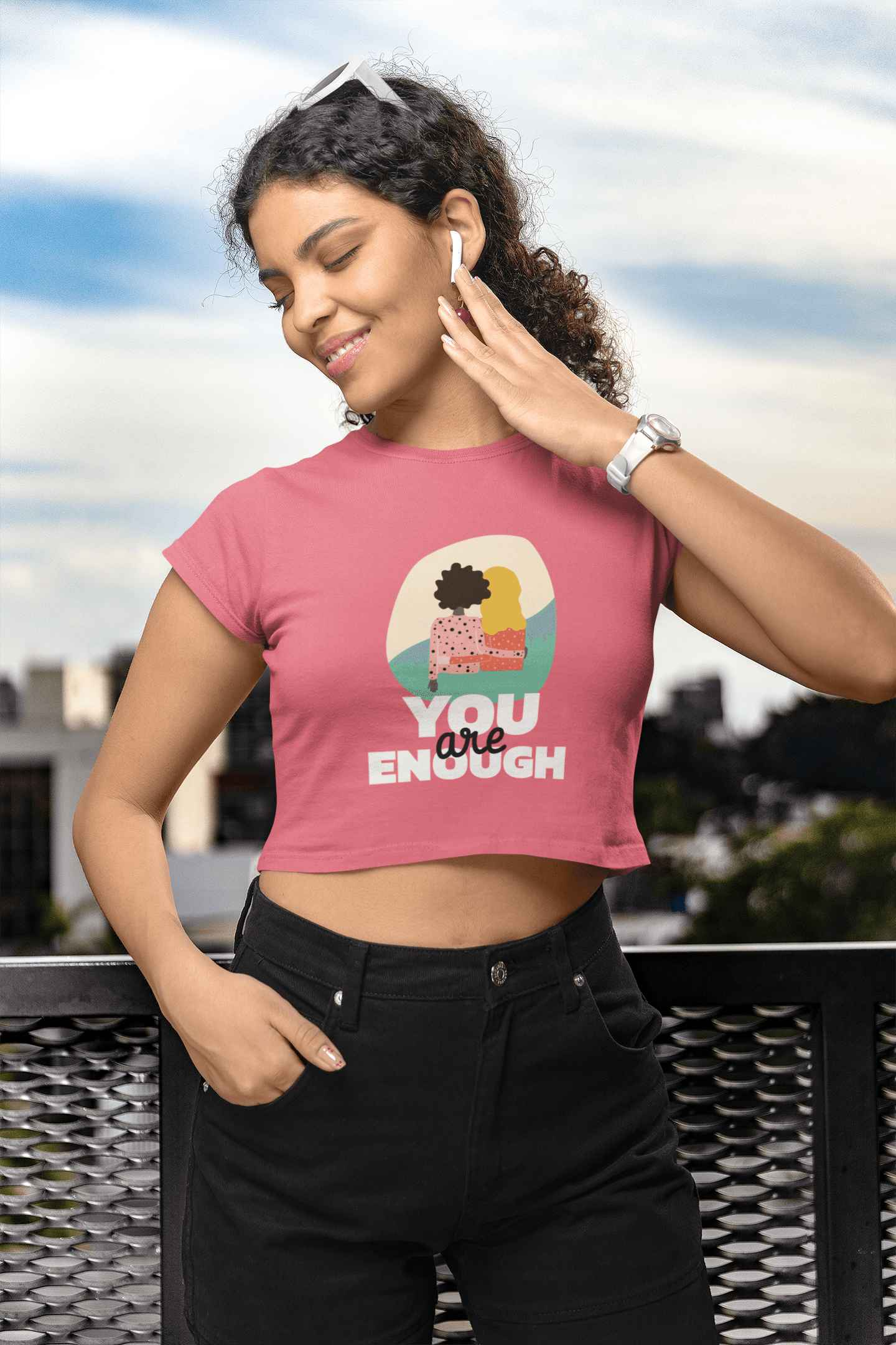 Enough Women's Crop Top