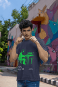 Techie's Men's Round Neck Half Sleeve T-shirt - Lyssian