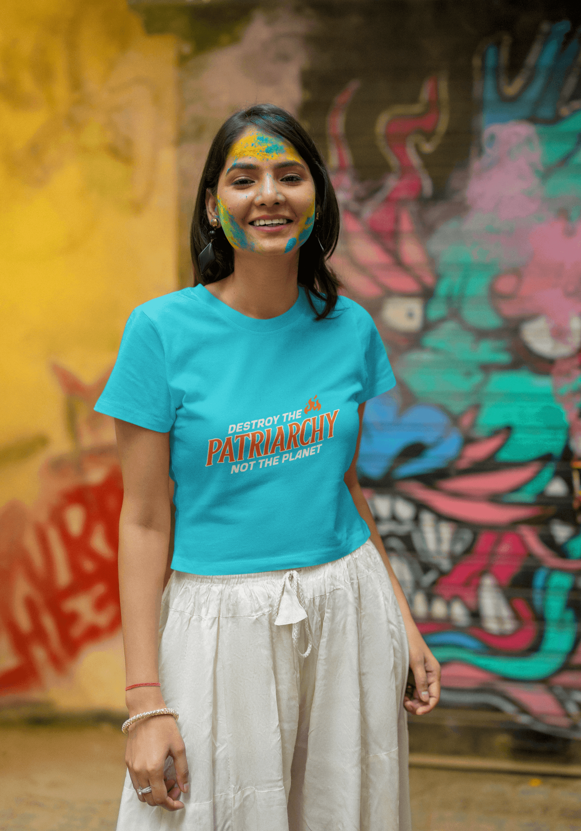 Patriarchy Women's Crop Top - Lyssian