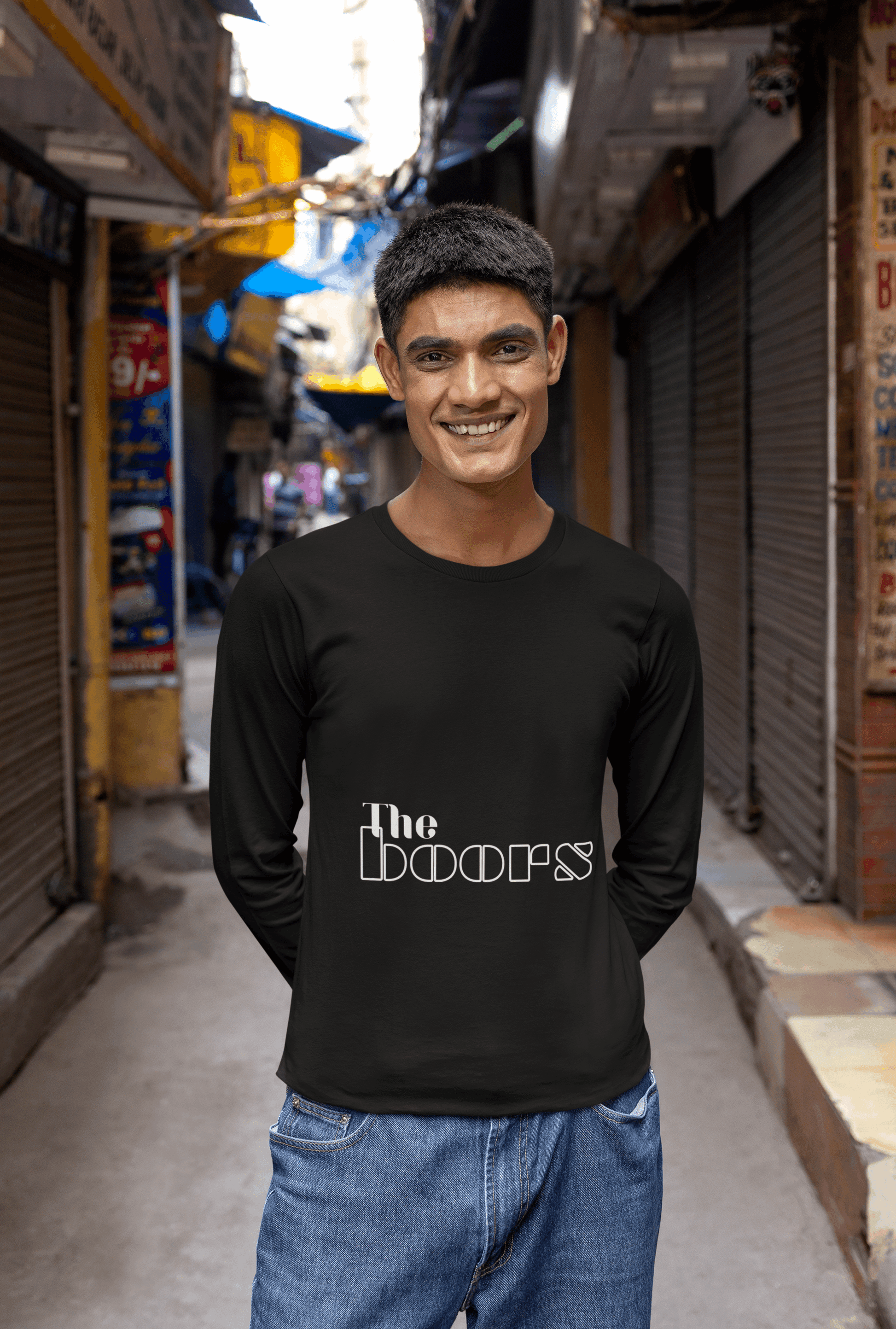 The Boors Men's Round Neck Full Sleeve T-shirt - Lyssian
