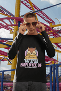 WFH Employee Men's Round Neck Full Sleeve T-shirt - Lyssian