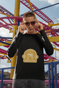 With Me Male Round Neck Full Sleeve T-shirt - Lyssian