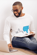Dislike Male Round Neck Full Sleeve T-shirt - Lyssian