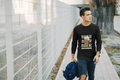 Short Life, Beer = Wife Male Round Neck Full Sleeve T-shirt - Lyssian