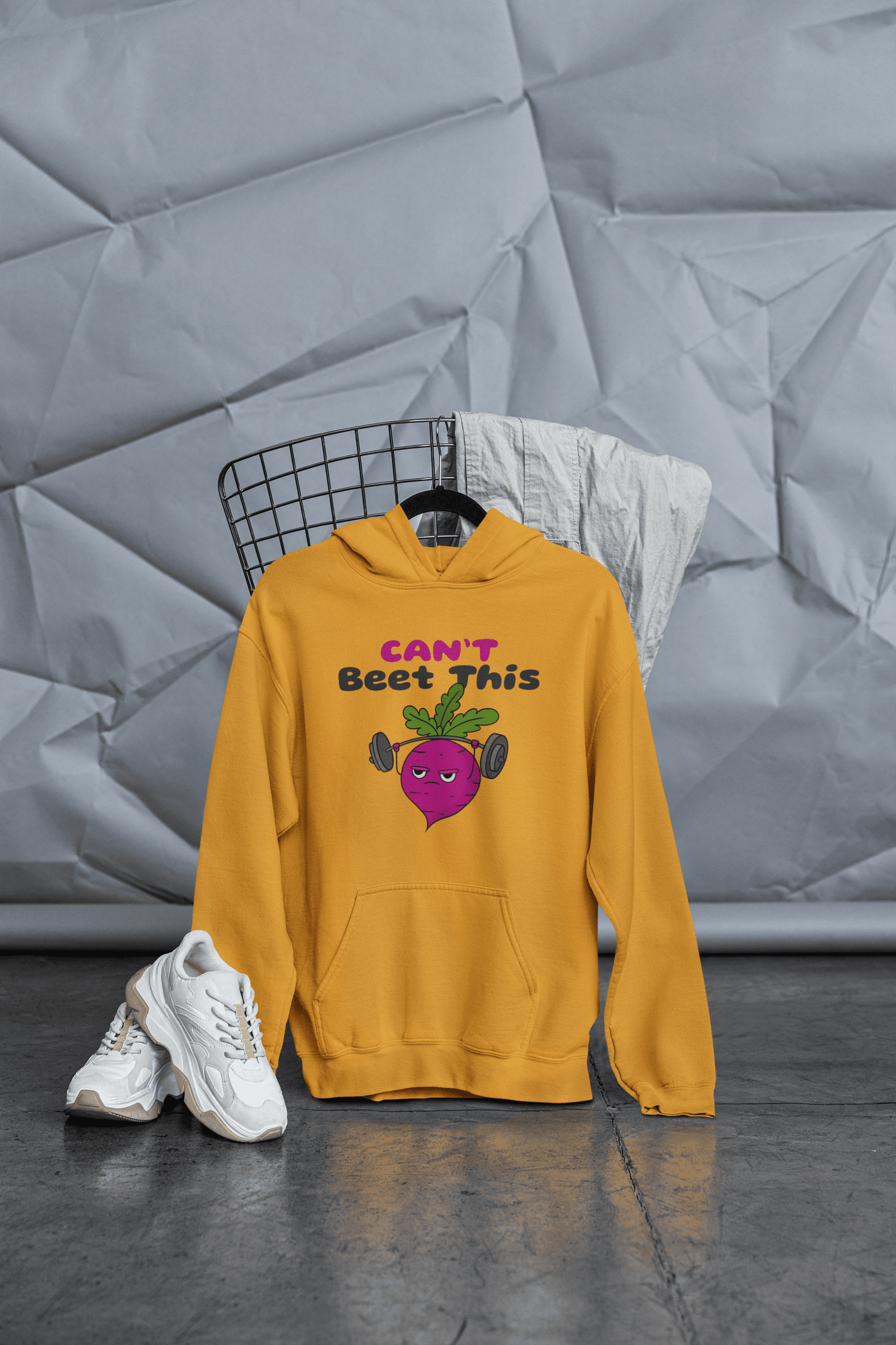 Beet This Men's Hoodie - Lyssian