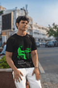Techie's Men's Round Neck Half Sleeve T-shirt - Lyssian