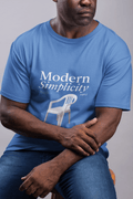Modern Simplicity Men's Round Neck Half Sleeve T-shirt - Lyssian