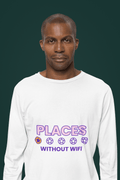 Connectivity Issue Male Round Neck Full Sleeve T-shirt - Lyssian