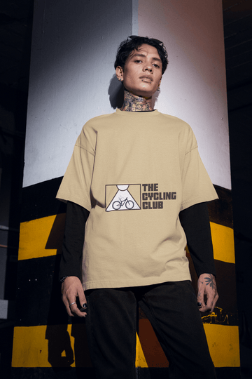 Cycling Club Men's Oversized T-shirt - Lyssian