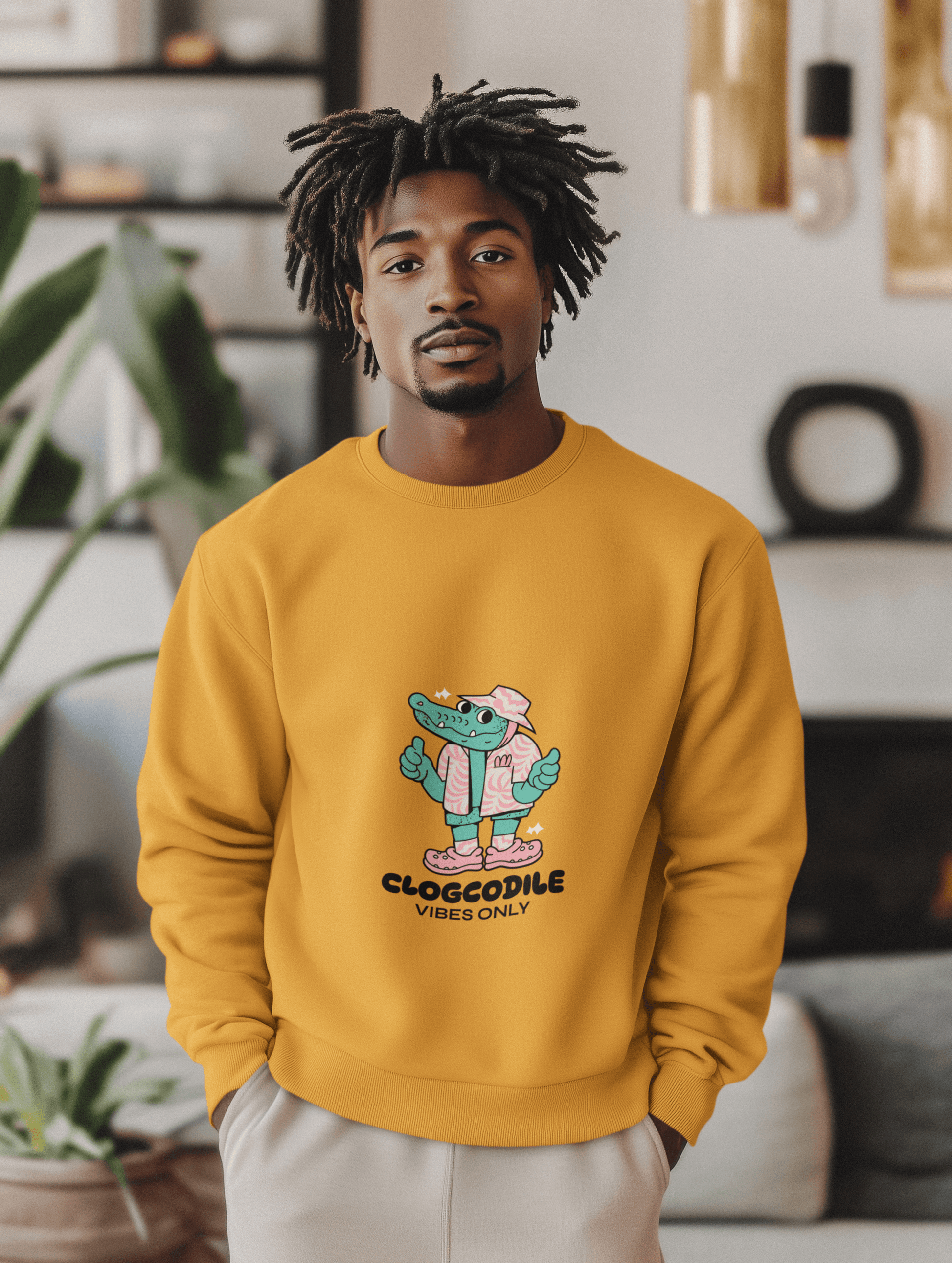 Clogcodile Men's Sweatshirt - Lyssian