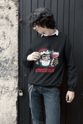Cheers Santa Men's Sweatshirt - Lyssian
