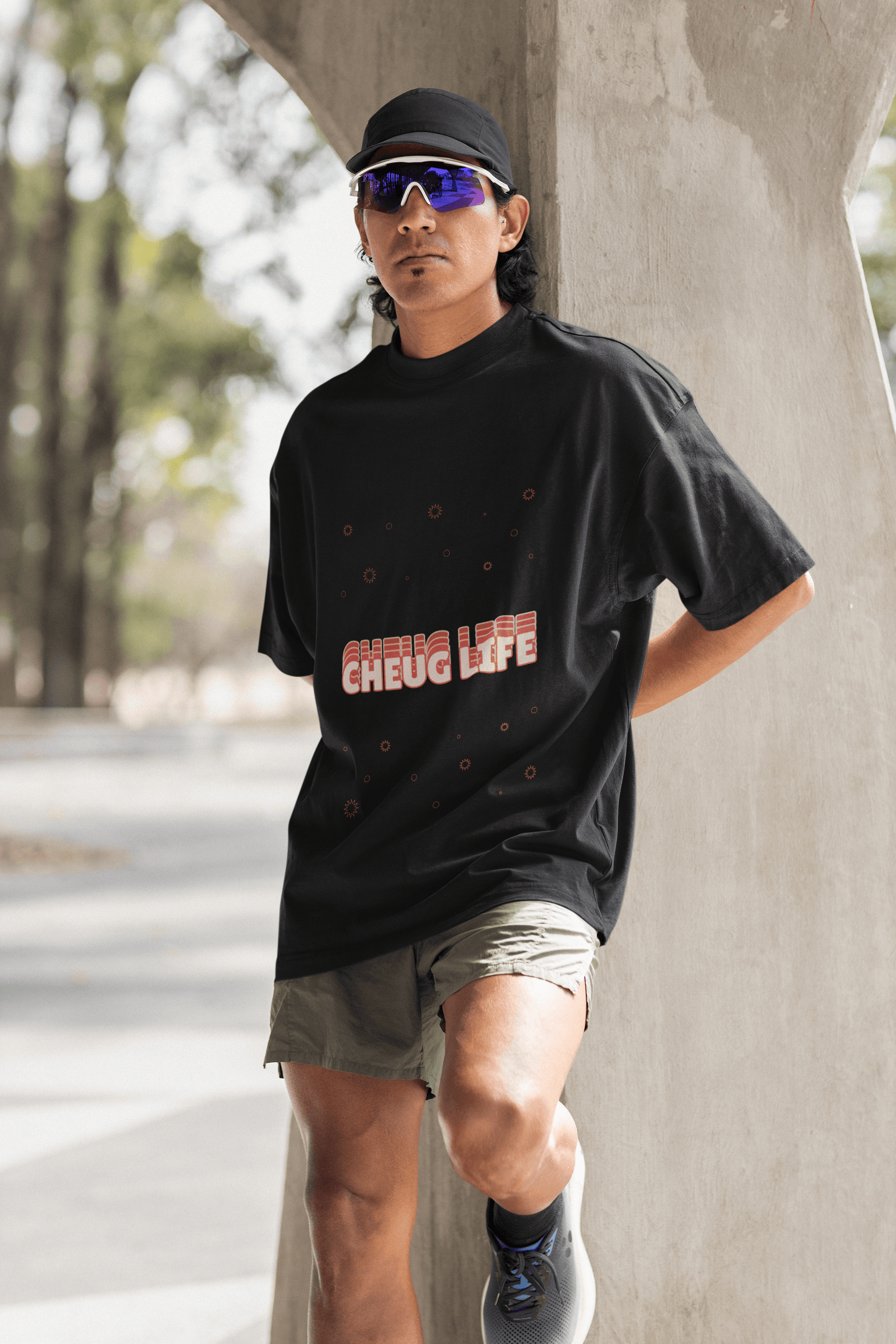 Cheug Life Men's Oversized T-shirt - Lyssian