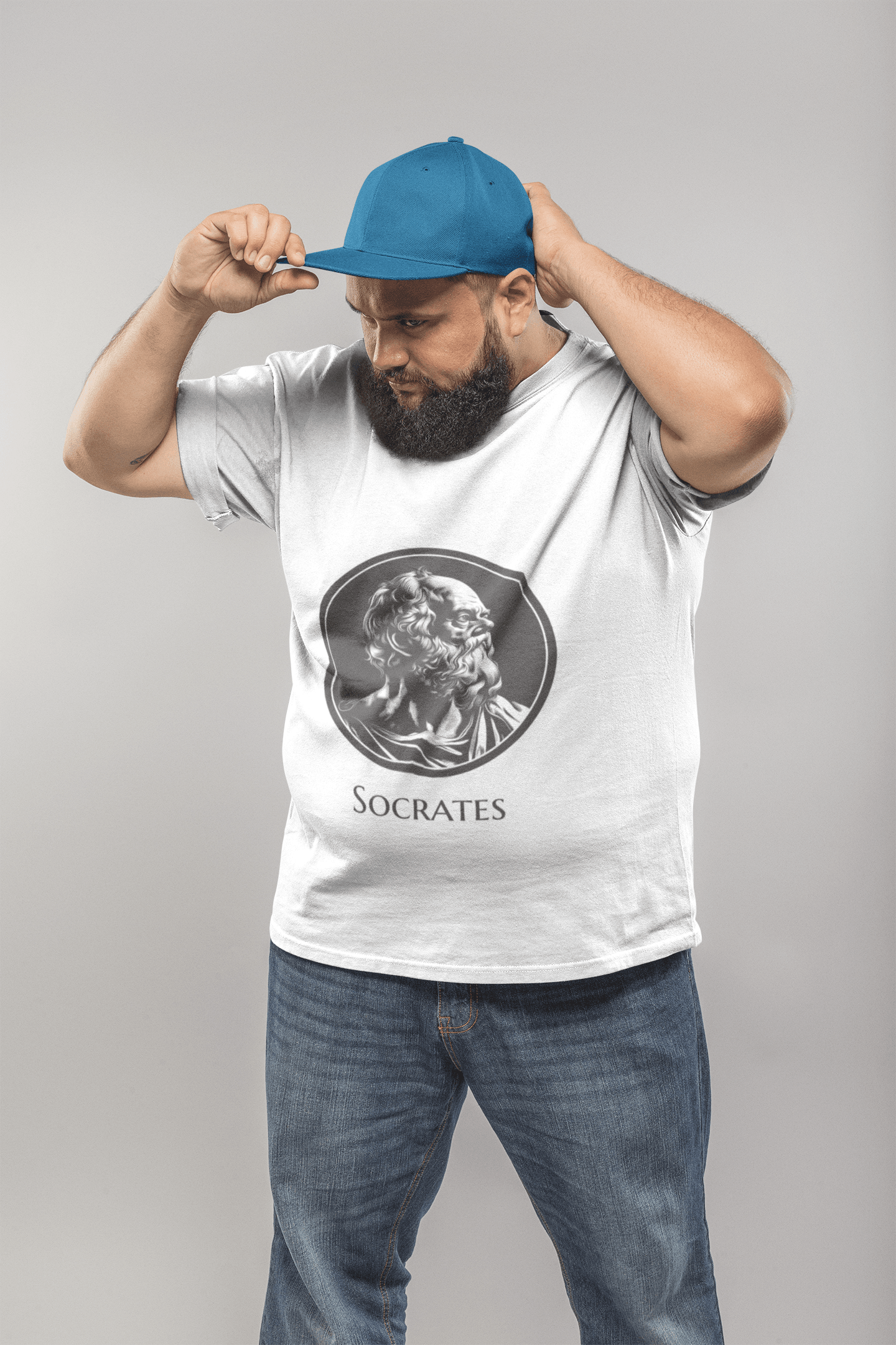 Socrates Men's Plus Size T-shirt - Lyssian