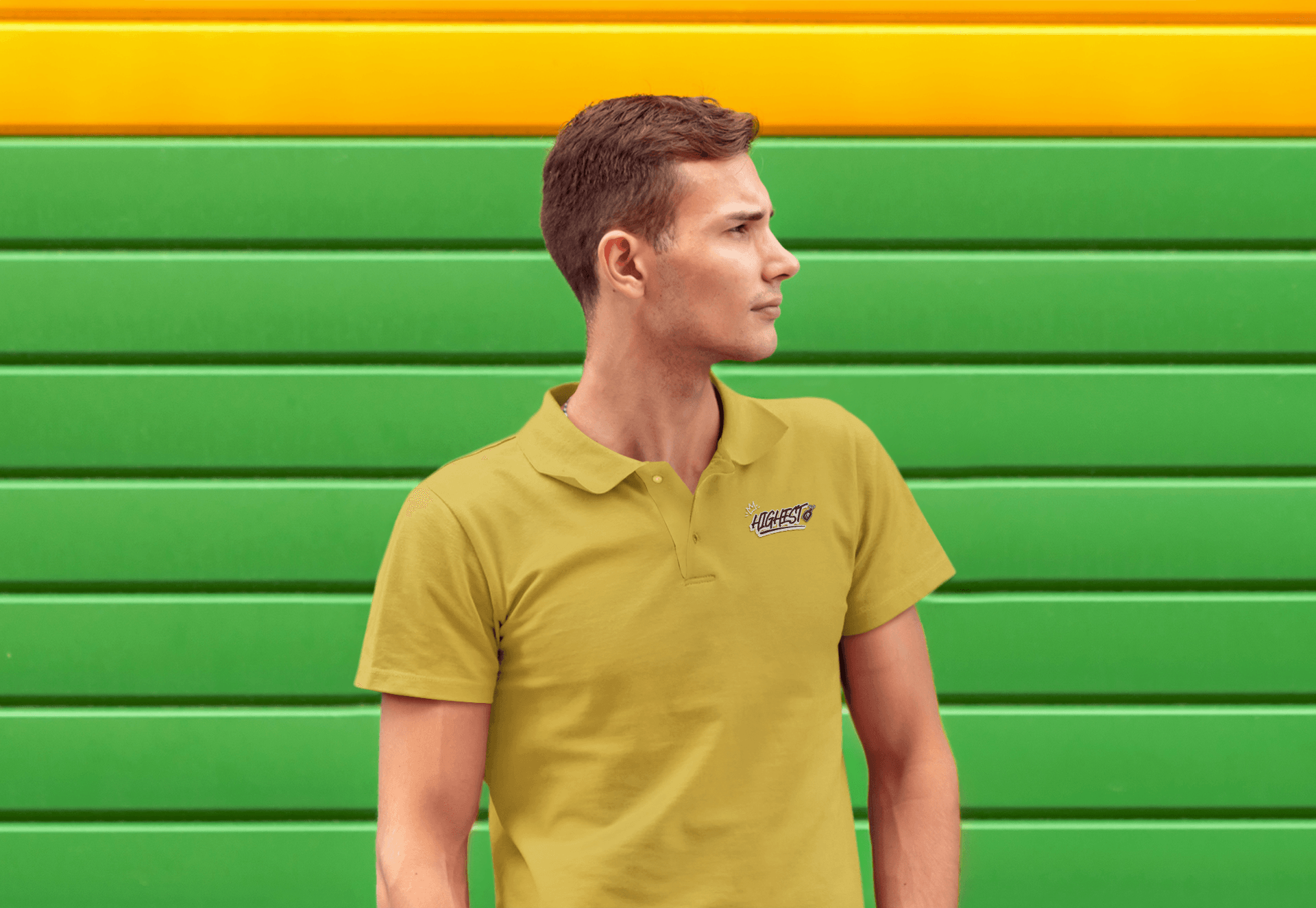 Highest Men's Polo T-shirt - Lyssian