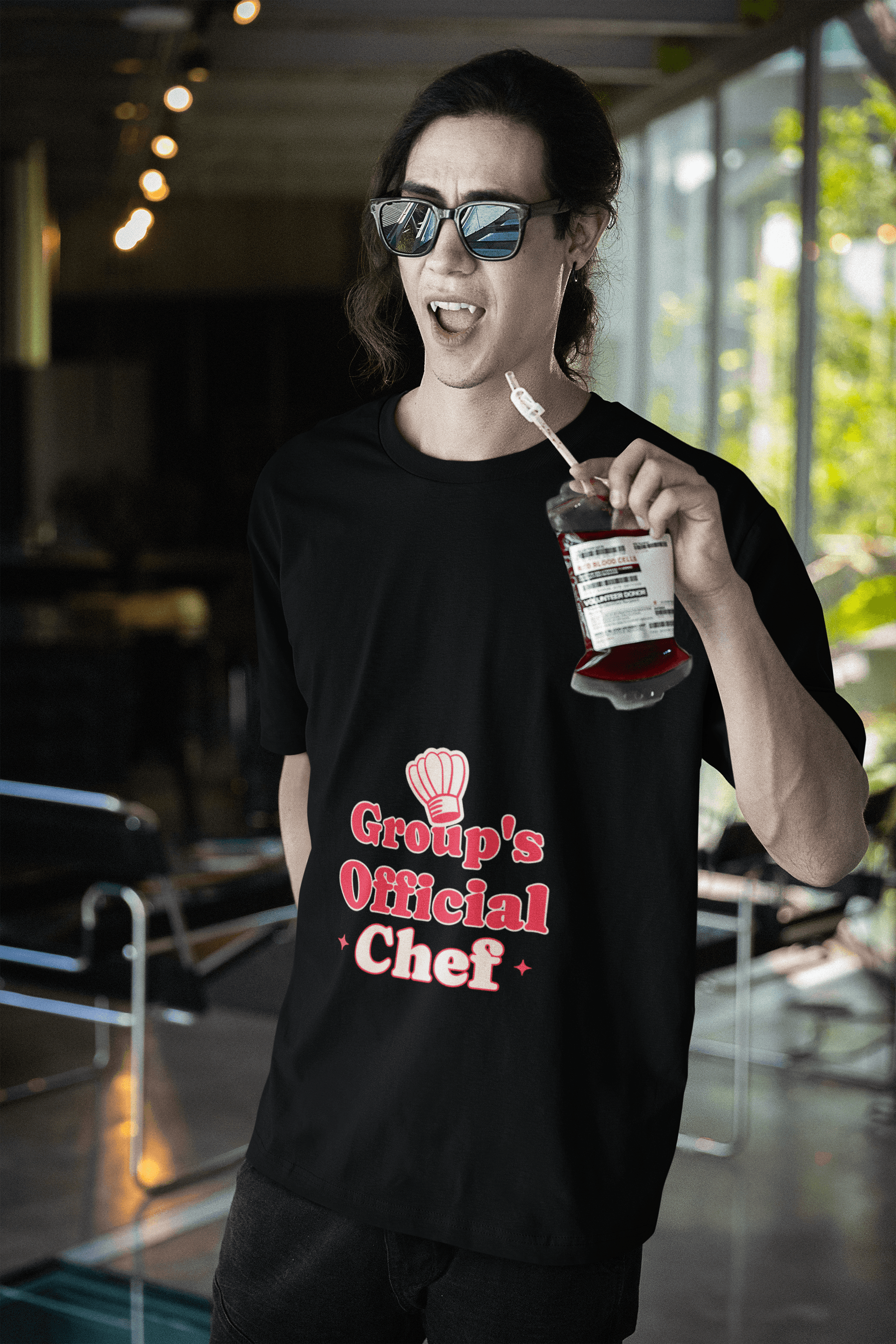 Chef Men's Oversized T-shirt - Lyssian
