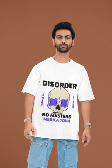 Disorder Men's Oversized T-shirt - Lyssian