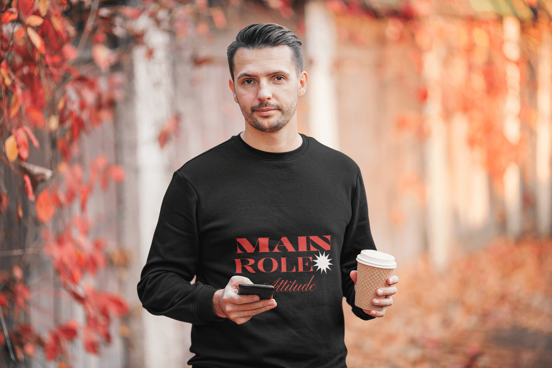 Attitude Men's Sweatshirt - Lyssian