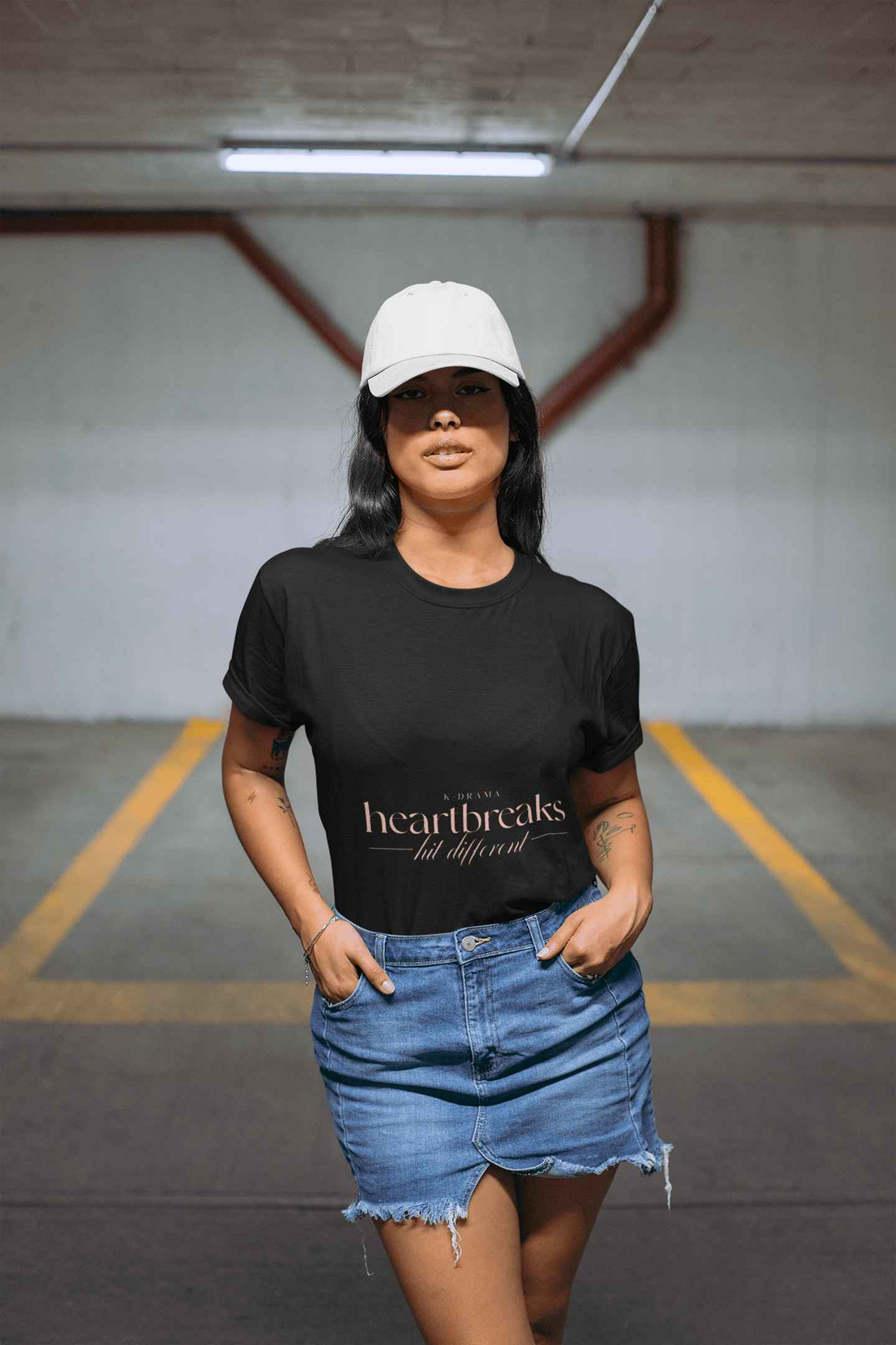 Different Women's Round Neck Half Sleeve T-shirt