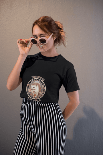 Adorable Women's Round Neck Half Sleeve T-shirt - Lyssian