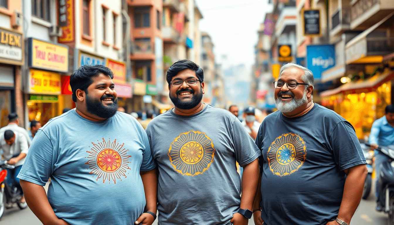 Elevate Your Style: Discover the Perfect Plus-Sized T-Shirts for Men at Lyssian - Lyssian