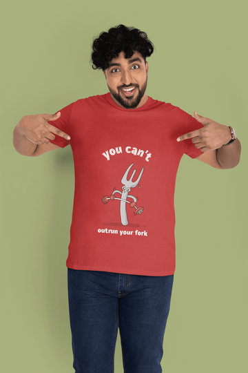Can't Outrun Men's Plus Size T-shirt
