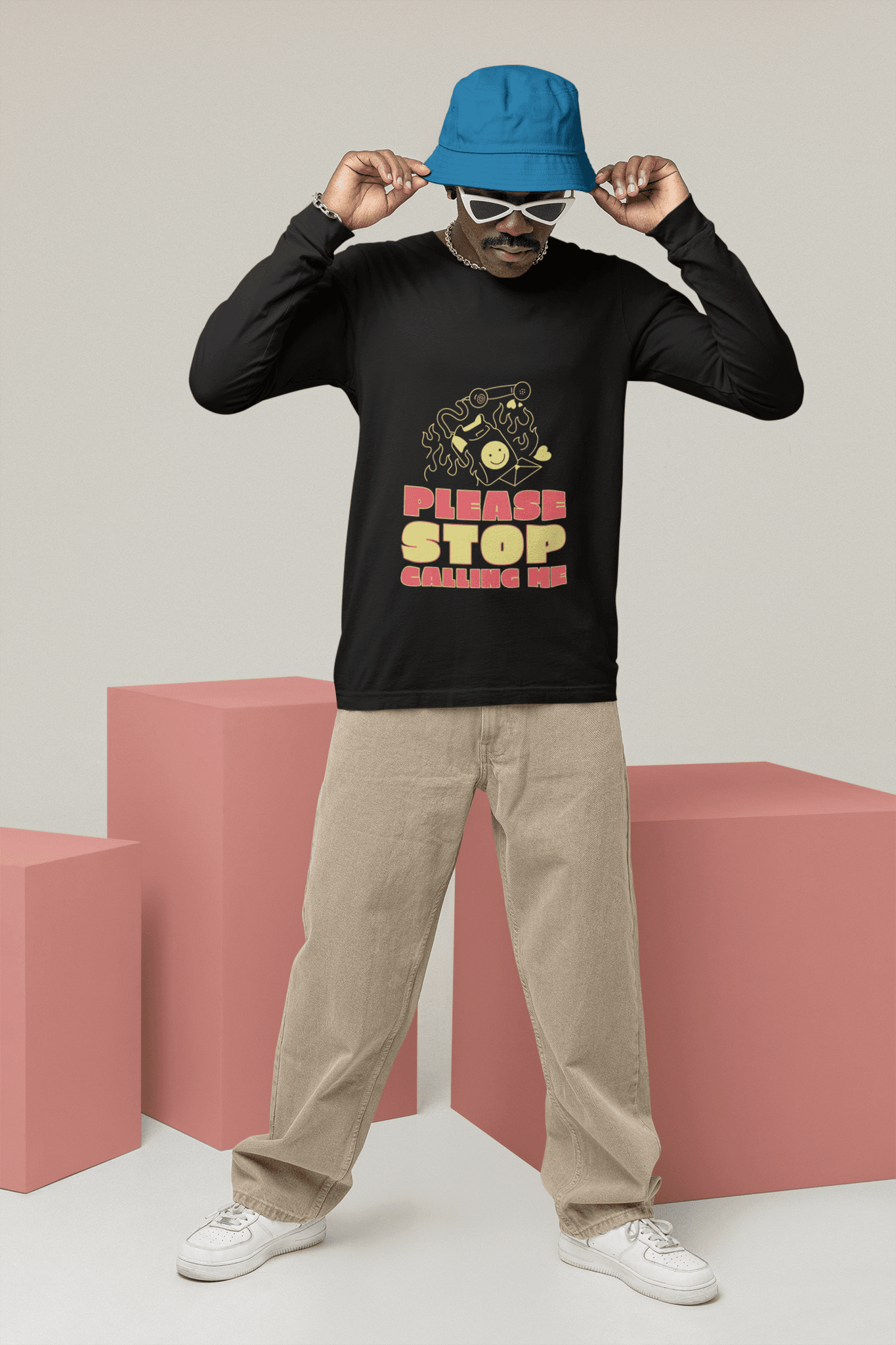 DND Male Round Neck Full Sleeve T-shirt