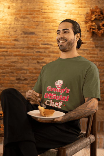Chef Men's Oversized T-shirt