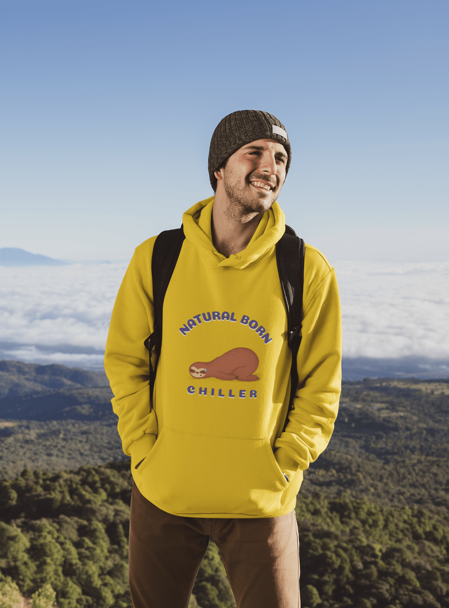 Chiller Men's Hoodie - Lyssian