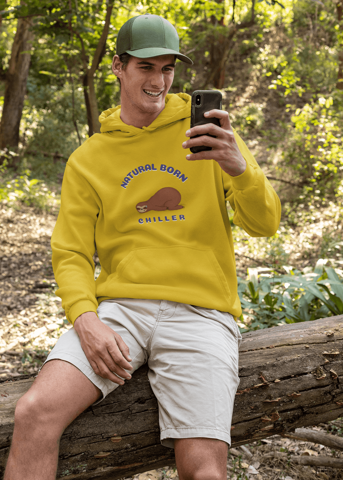 Chiller Men's Hoodie - Lyssian