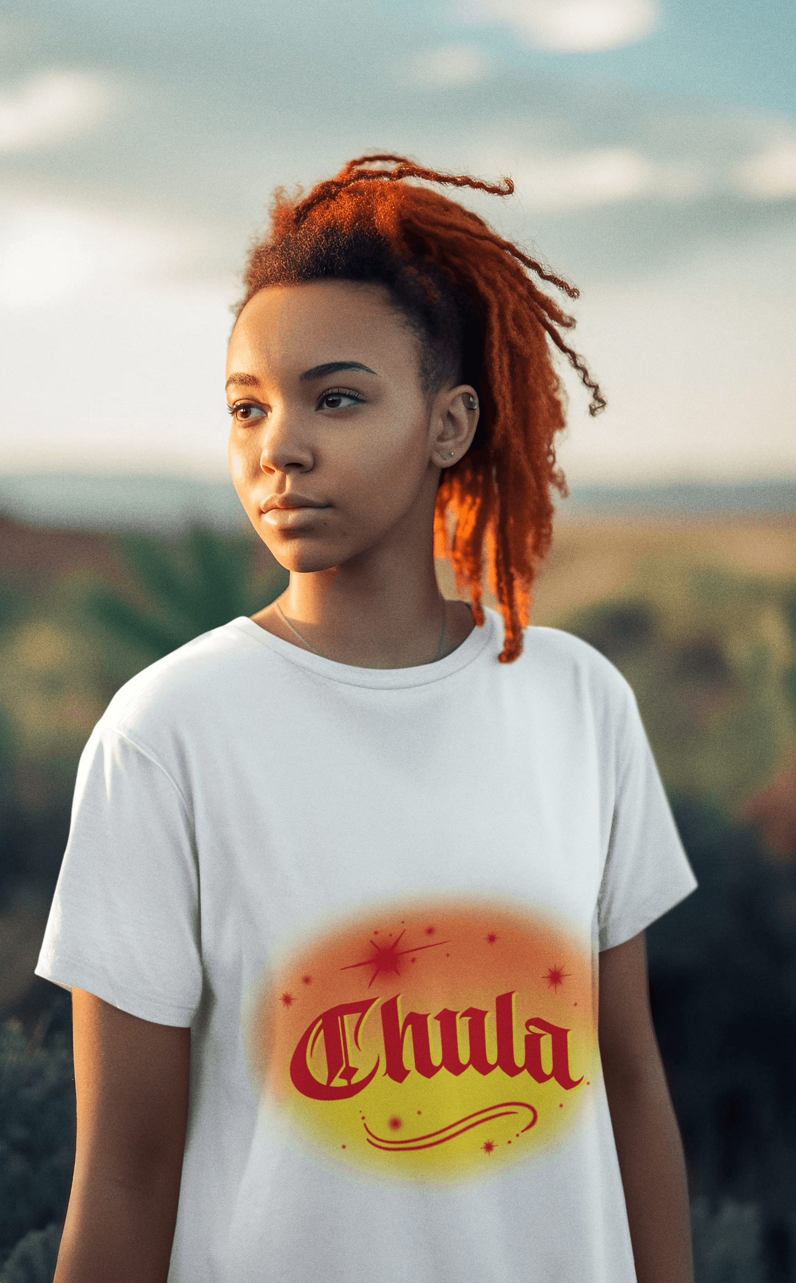 Chula's Women's Round Neck Half Sleeve T-shirt - Lyssian