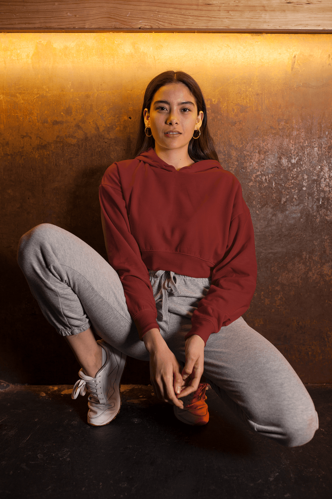 Classic Artless Crop Hoodies - Lyssian