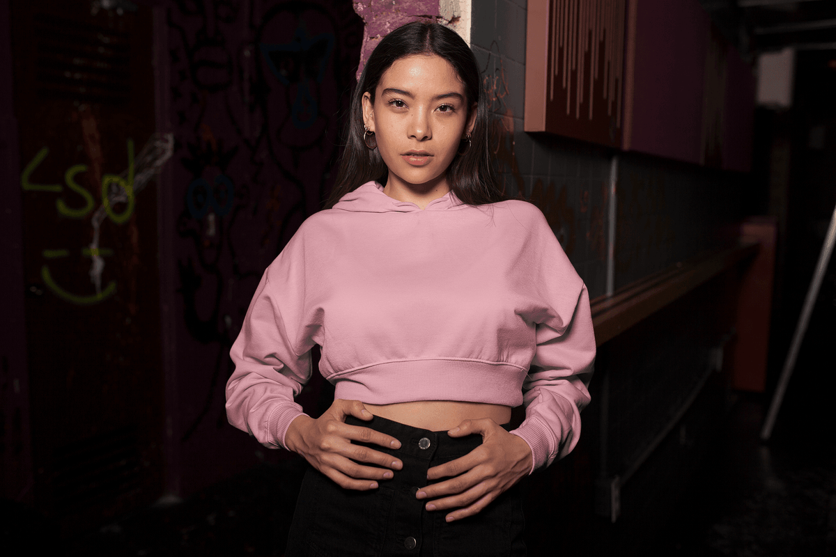 Classic Artless Crop Hoodies