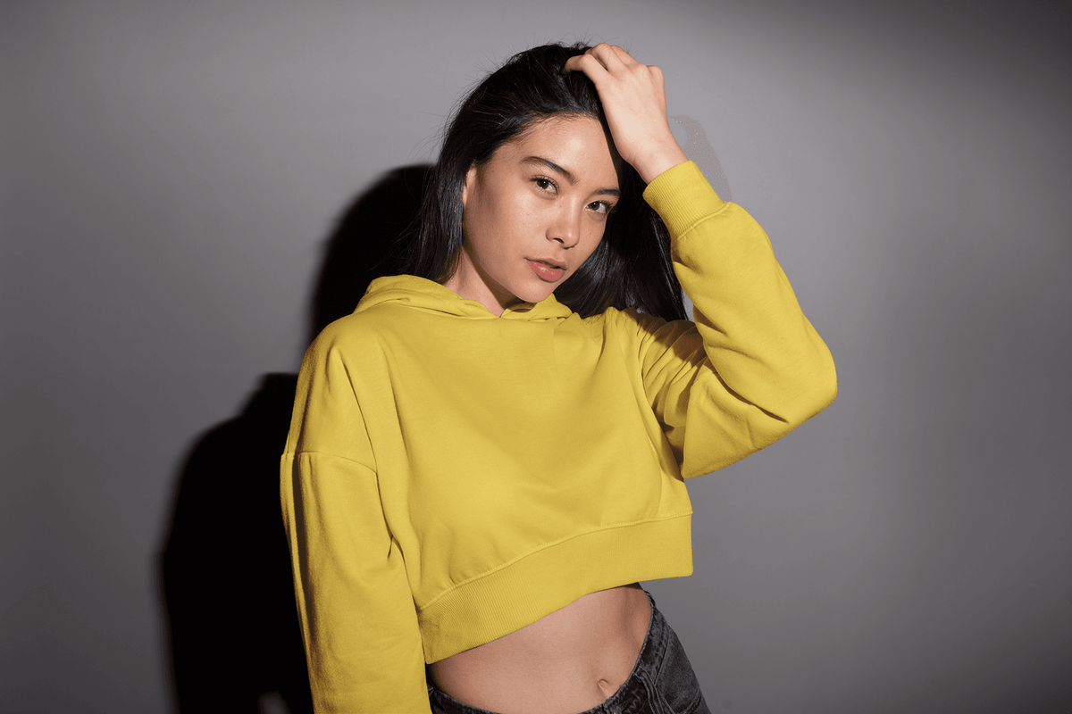 Classic Artless Crop Hoodies