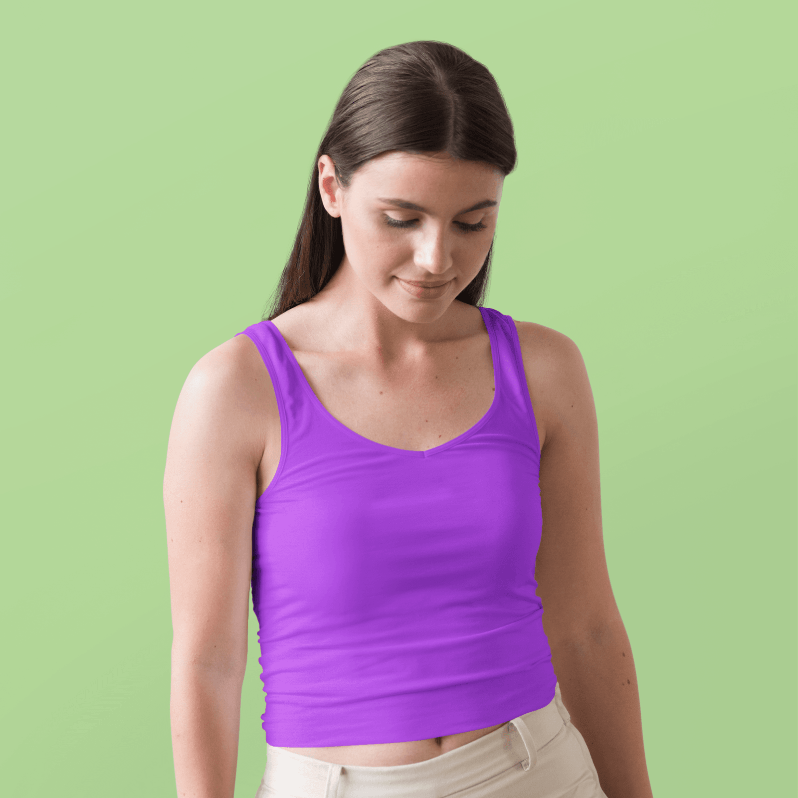 Classic Artless Crop Tank - Lyssian