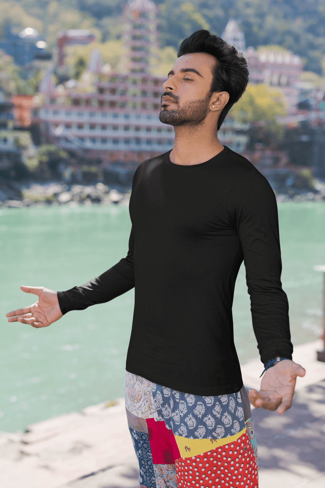 Men’s Classic Artless Full Sleeve T-Shirt - Lyssian