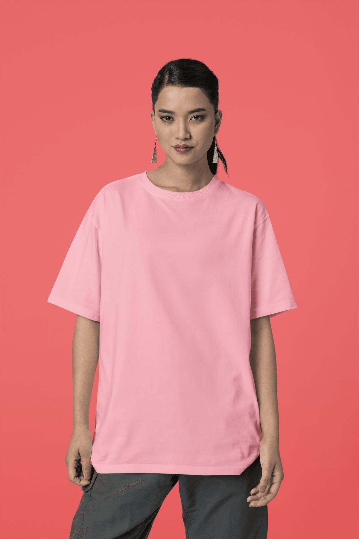 Unisex Classic Artless Oversized Standard T-Shirt