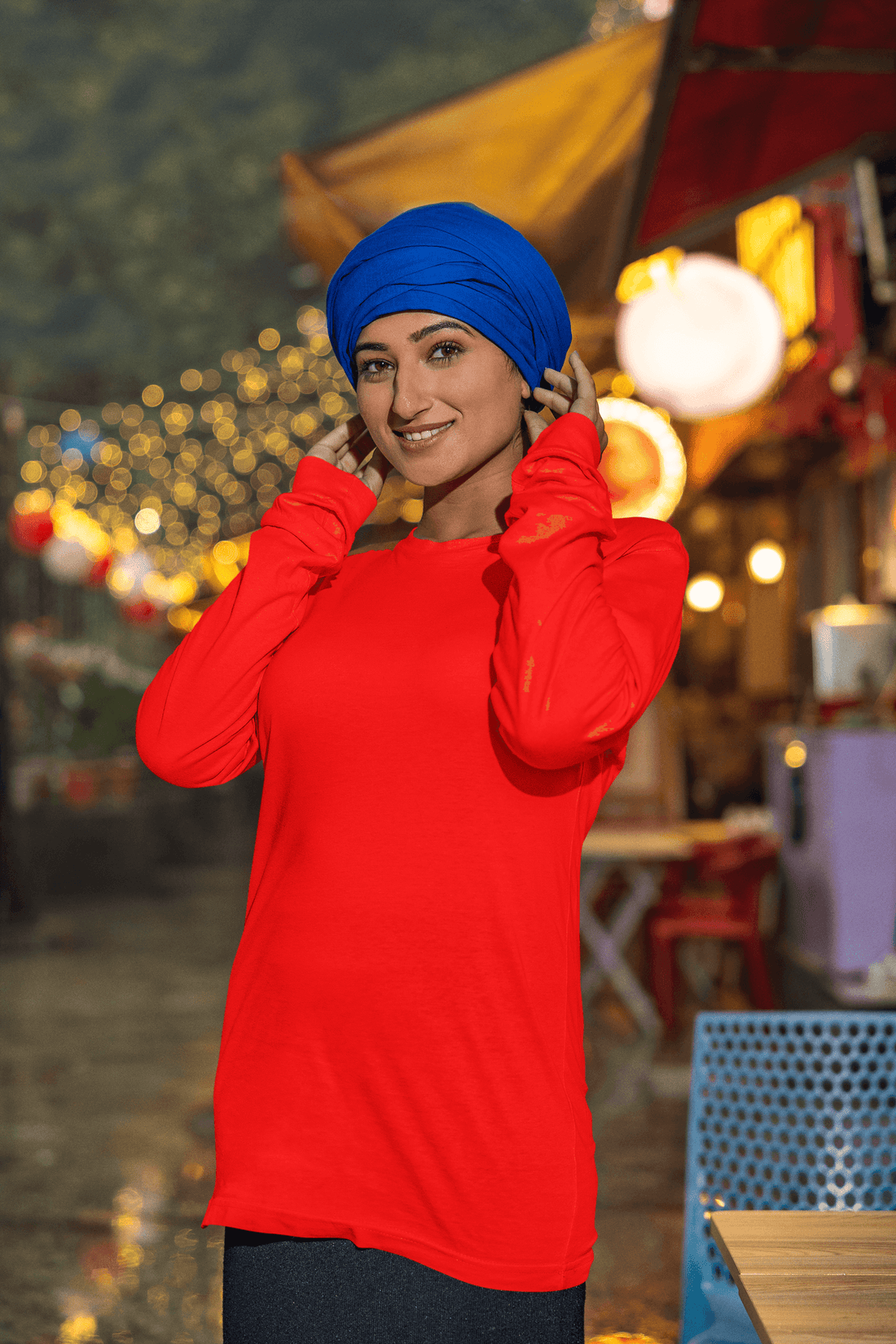 Women's Classic Artless Full Sleeve T-Shirt - Lyssian
