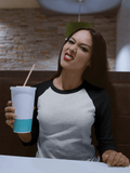 Women's Classic Artless Raglan T-Shirt - Lyssian