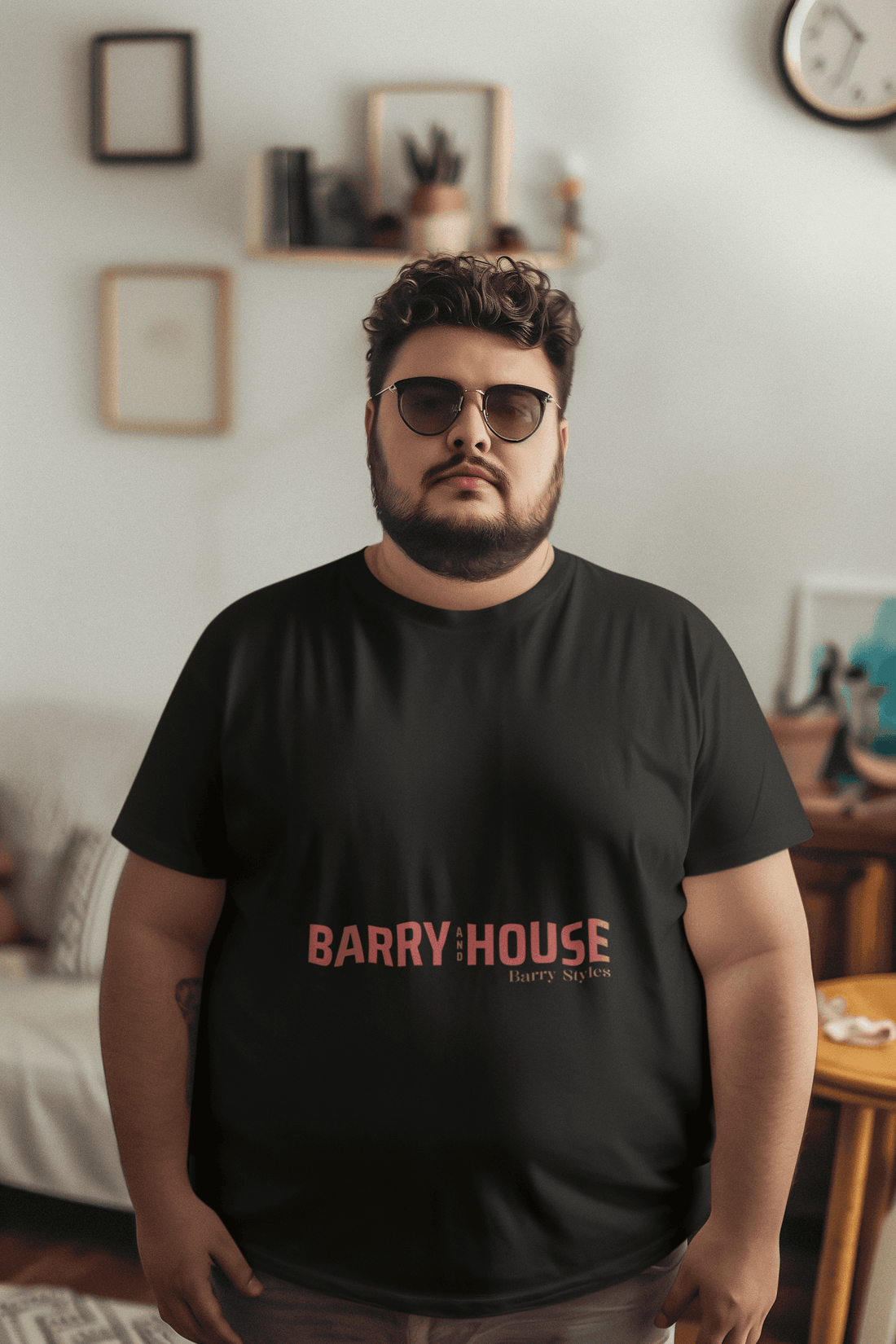 Barry House Men's Plus Size T-shirt - Lyssian