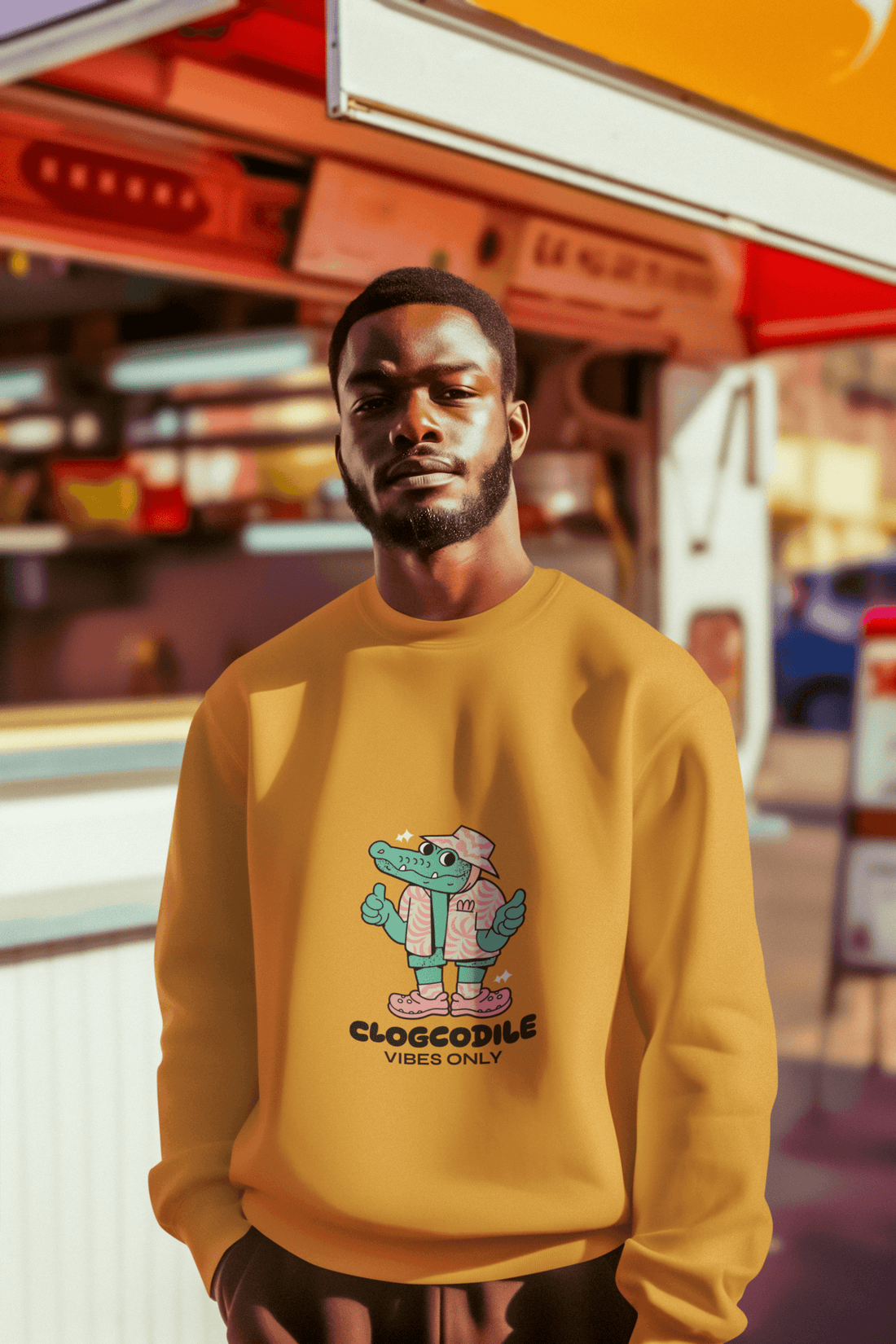 Clogcodile Men's Sweatshirt - Lyssian